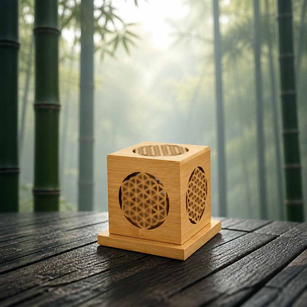 Sacred Bamboo Purification Vessel