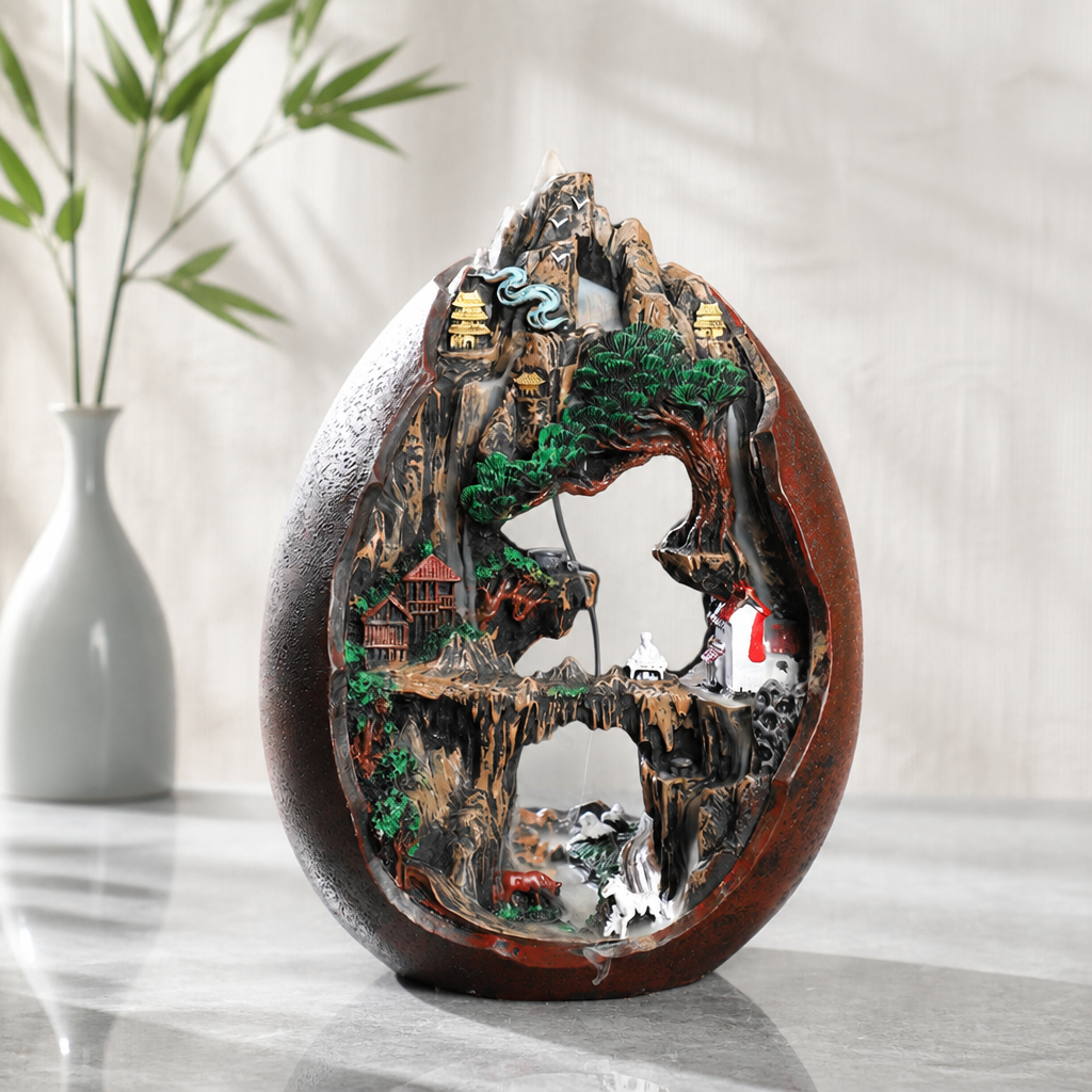 "Wheel of Fortune" Rotating Harmony Incense Burner